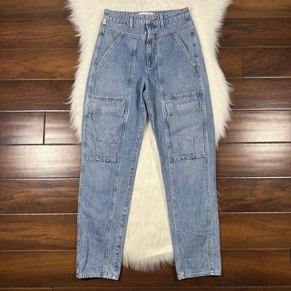 Citizens of Humanity Women's Size 25 Organic Cotton Willa‎ Utility Denim Jeans